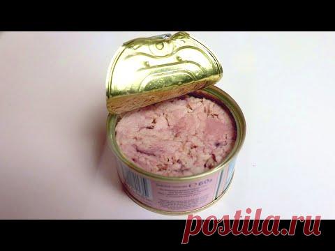 3 фантастических рецепта с консервированным тунцом № 177