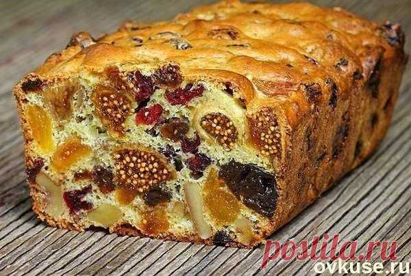 Кекс Мазурка с сухофруктами и орехами - Простые рецепты Овкусе.ру