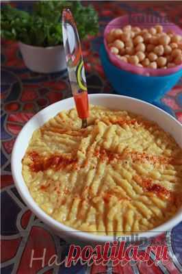 Паста из нута с кешью и карри