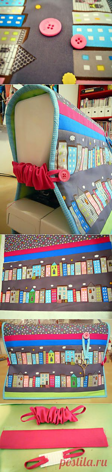 ellyn's place: Sewing Machine Cover tutorial - Чехол для швейной машины