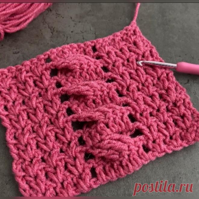 Эту косу ищут все! Роскошная объемная КОСА в узоре!!! Вязание крючком для начинающих | Рукоделия от Оксаны | Яндекс Дзен