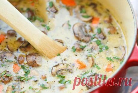 Дневник Nikash. Куриный сливочный суп. Вкусно. Легко.