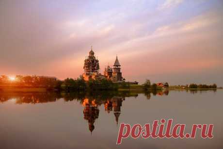 Закат.