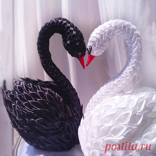 Как сделать лебедя своими руками