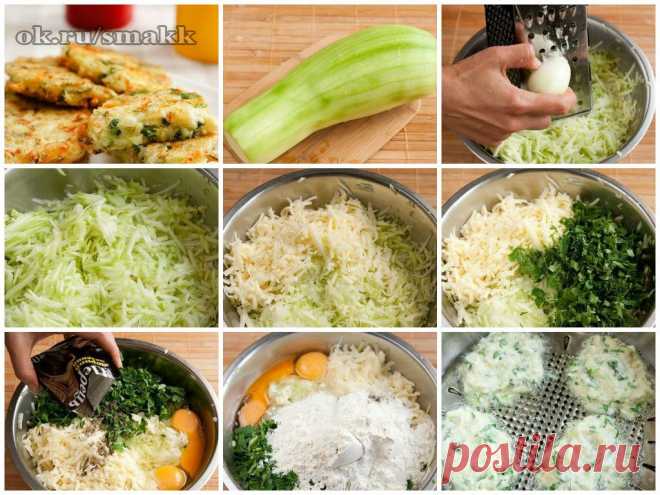 Лучшие кулинарные рецепты: Котлеты из кабачков