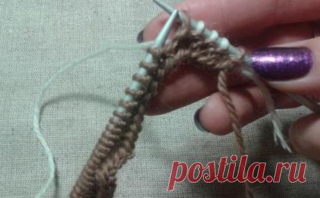 Ленивый узор: выглядит сложно, вяжется просто! Такой узор очень эффектно смотрится в изделиях… – В Курсе Жизни