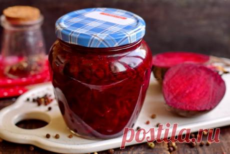 Свекла по-польски на зиму – рецепт с фото