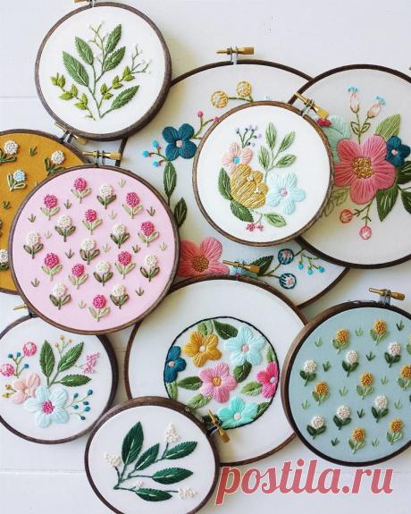 Искусство вышивки от Caitlin Benson