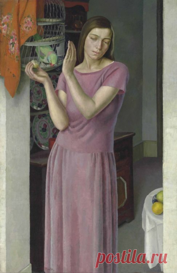 Птица...Британская художница Dod (Margaret) Procter (1892-1972)
