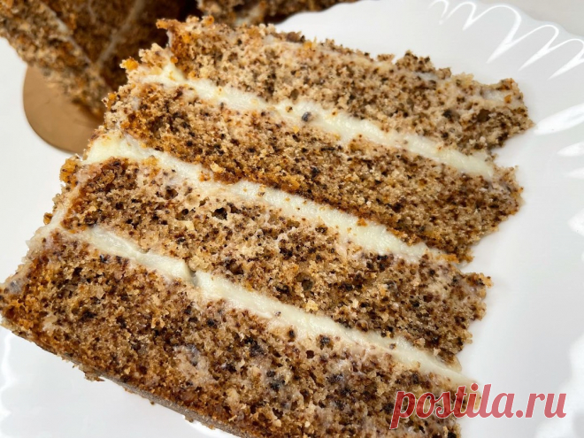 Домашний ореховый торт с грецкими орехами! 351 ккал рецепт с фото пошаговый от Виктория - Овкусе.ру