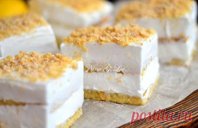 With love, taste and beauty... : Лимонное пирожное