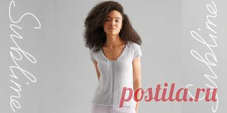 Топ с короткими рукавами - Вяжи.ру