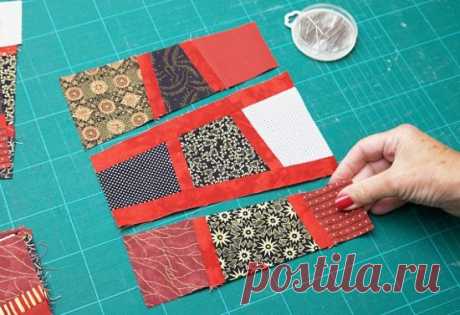 Tutorial No.1 Lining Up Awkwardly Angled Seams in a Patchwork Quilt Block - Dorothy Russell Quilt Artist