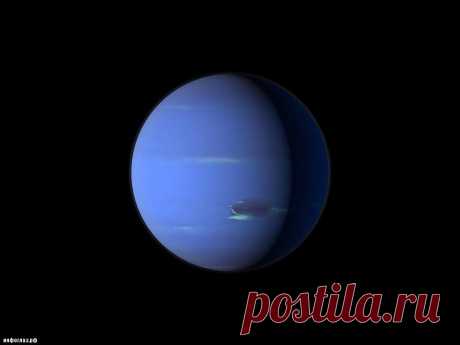 Мастерок.жж.рф - Нептун с кольцами и спутниками