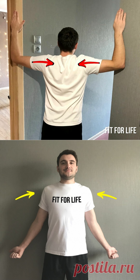 Как вернуть красивую осанку: показываю 2 простых движения. Подойдут даже тем, кто далёк от спорта | FIT FOR LIFE | Яндекс Дзен