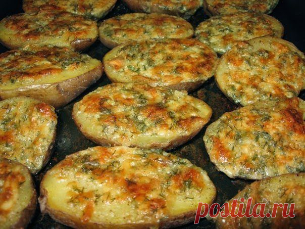 Лучшие кулинарные рецепты: Чесночная картошка