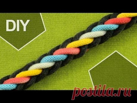 How to Make a 8-Strand Round Braid