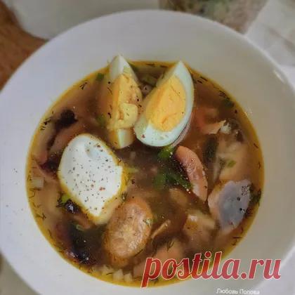 Суп с шампиньонами, курицей и рисом 32 ккал рецепт с фото пошаговый от Любовь Попова - Овкусе.ру