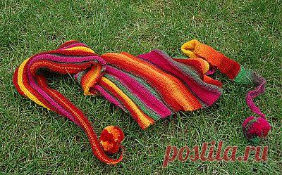 Шаль-бактус Волнорез / Frangiflutti | Knitting club // нитинг клаб