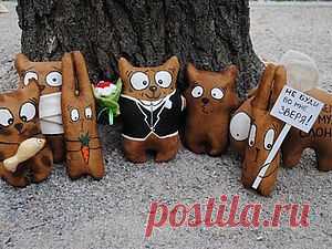 Кофейные зверята, или Как я тонирую игрушки - Ярмарка Мастеров - ручная работа, handmade