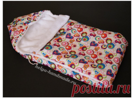 Шьем конверт на выписку для новорожденных своими руками, мастер-класс