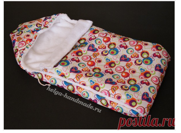 Шьем конверт на выписку для новорожденных своими руками, мастер-класс