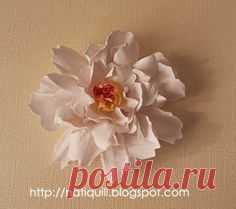 NatiQuill Blog: Tattered Florals Tutorial