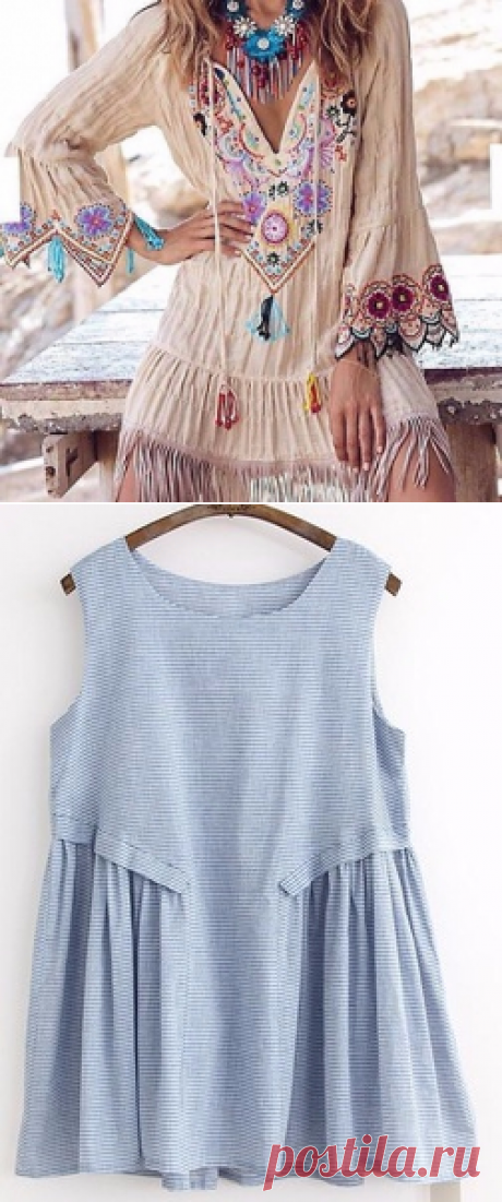 Туники. Идеи, выкройки