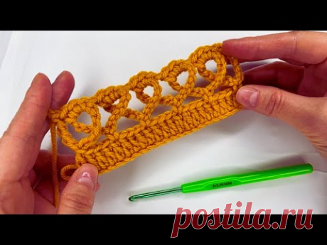 The MOST BEAUTIFUL and UNIQUE Crochet Pattern