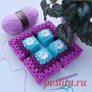 Ручки вяжут и шьют | Вязание и рукоделие Очень красивые цвета 😍
Плед будет шикарен!