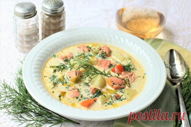 Финский рыбный суп с копченой семгой - Пошаговый рецепт с фото своими руками Финский рыбный суп с копченой семгой - Простой пошаговый рецепт приготовления в домашних условиях с фото. Финский рыбный суп с копченой семгой - Состав, калорийность и ингредиенти вкусного рецепта.