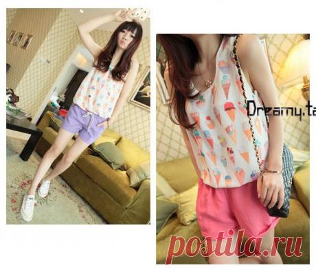 Новые моды для женщин Гирт Повседневная шифон жилет майка без рукавов рубашки Блузка на Aliexpress.com