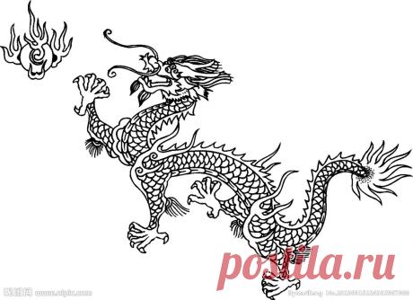 龙纹矢量图__图片素材_其他_矢量图库_昵图网nipic.com