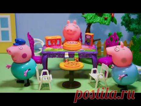 Свинка Пеппа - Джордж грязнуля. Мультик из игрушек Peppa Pig для детей stop motion - YouTube