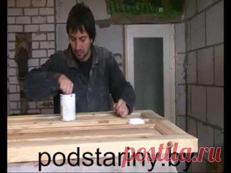 Реставрация двери. - YouTube