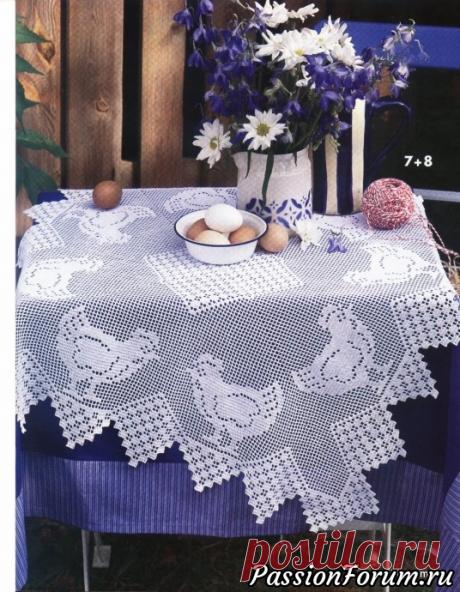 Чудесная филейка - запись пользователя verav (Вера) в сообществе Вязание крючком в категории Вязаные крючком аксессуары