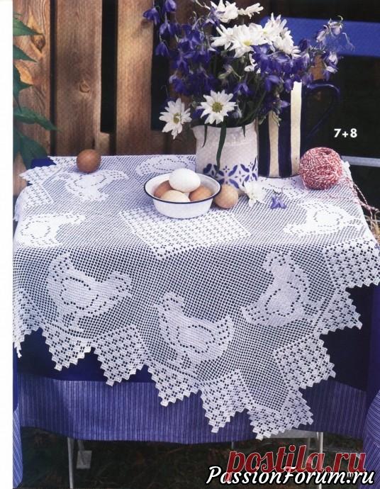 Чудесная филейка - запись пользователя verav (Вера) в сообществе Вязание крючком в категории Вязаные крючком аксессуары