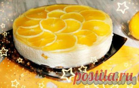 Творожный торт с апельсинами (рецепт с фото) | RUtxt.ru