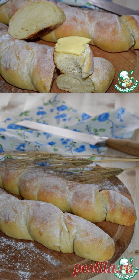 Картофельные багеты - кулинарный рецепт