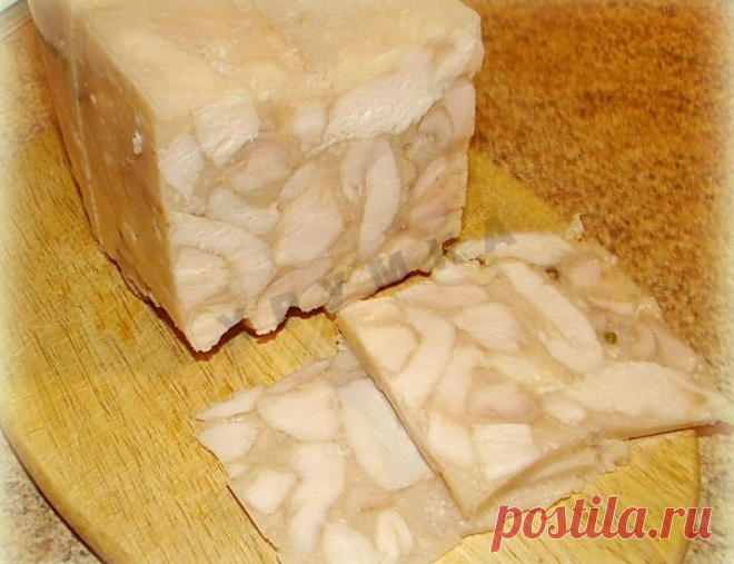 Домашний сальтисон из курицы