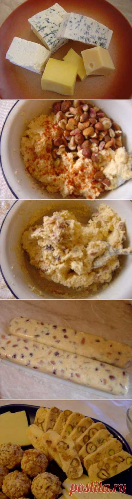 Сыр из... сыра! С орехами! : Закуски и бутерброды