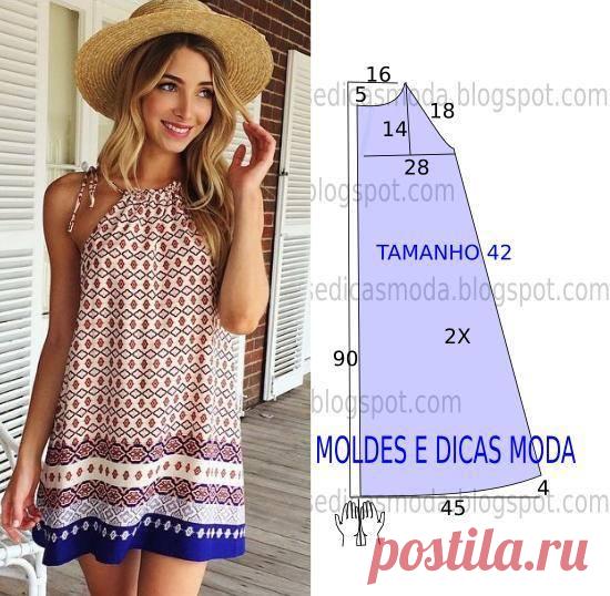 Мастера и умники: Летние платья с простыми выкройками. Сообщение №9