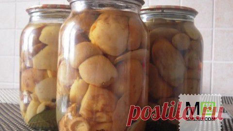 Маринад для грибов - кулинарный рецепт. Миллион Меню