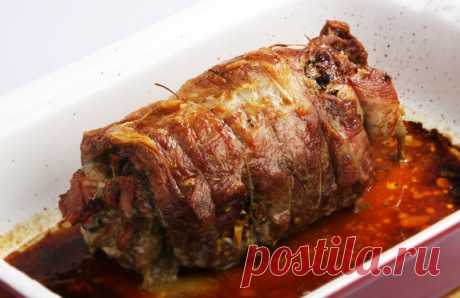 Мясной рулет