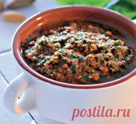 Песто из вяленых помидоров. Пошаговый рецепт с фото на Gastronom.ru