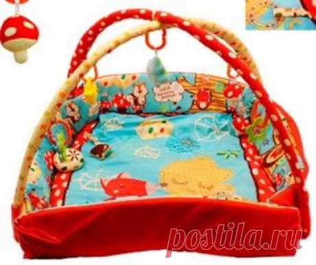 Развивающий коврик Roxy c бортиками