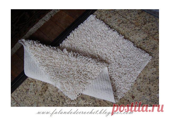 Оригинальные коврики крючком от Sônia Maria, Бразилия. Мастер-классы.