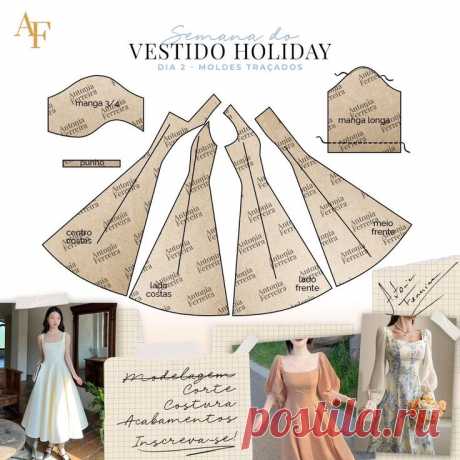 Chegamos no 2° dia da nossa maratona! Vamos fazer estes três vestidos fabulosos utilizando a mesma modelagem. Quer aprender também? Ainda dá tempo! Clique no link da bio ou comente "EU QUERO" para receber o link por mensagem e se inscrever nesse intensivo. ❤️ Você terá 1 ano de acesso ao curso e meu suporte total! Te vejo por lá ☺️✂️🪡📐