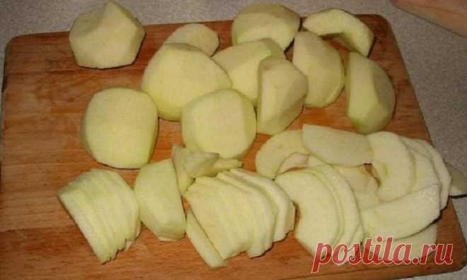 Печенье с яблоками