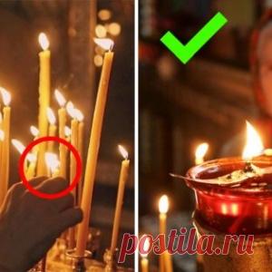 Вот почему нельзя в церкви поджигать свою свечу от рядом стоящей - МирТесен